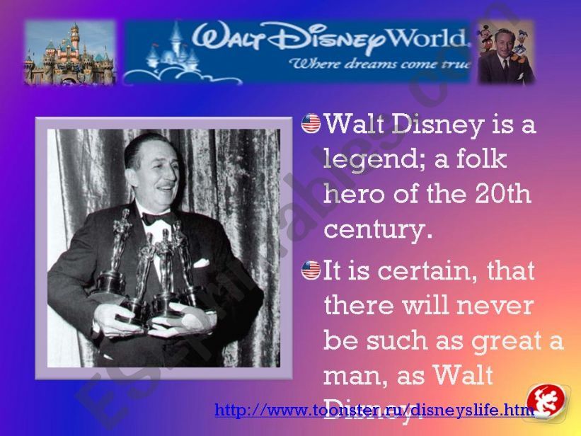 Walt Disney World 8 powerpoint