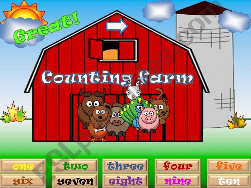 counting farm 2/2 powerpoint