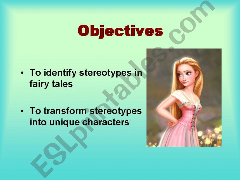stereotypes in fairytales powerpoint