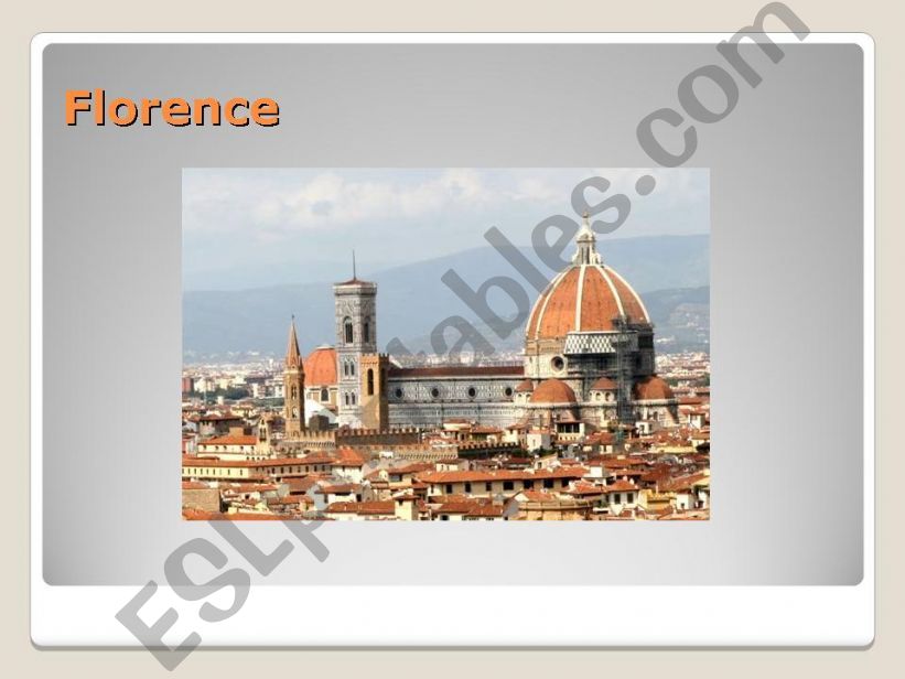 Florence powerpoint