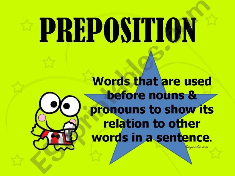 PREPOSITIONS powerpoint