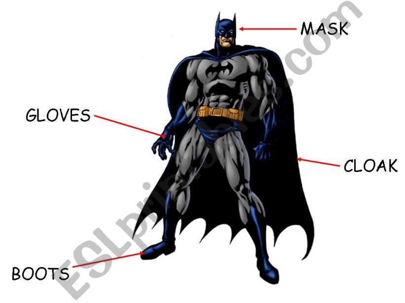 superheroes description powerpoint