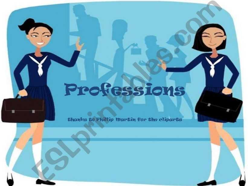 PROFESSIONS / JOBS powerpoint