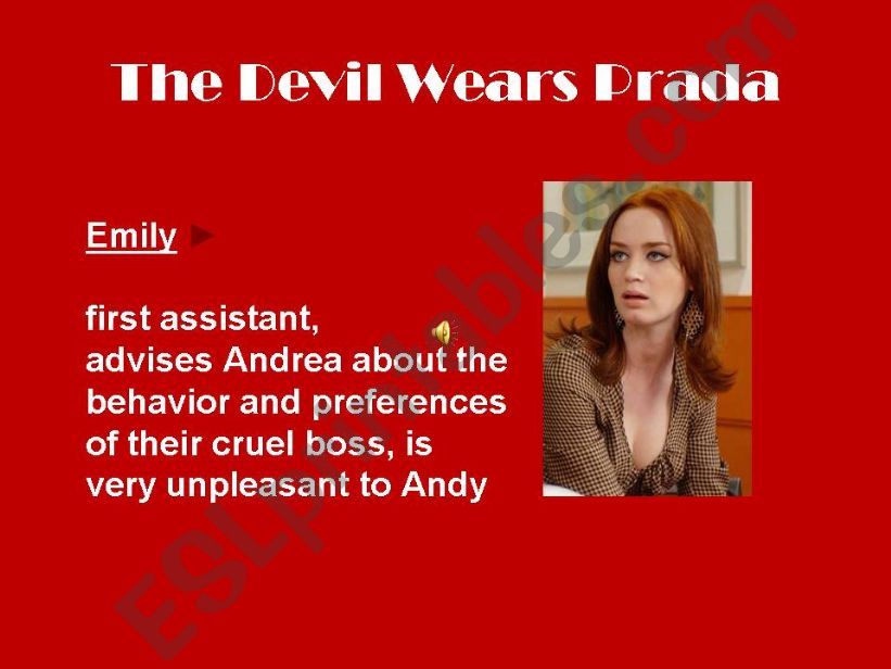 The devil wears prada powerpoint