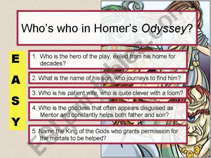 Homers Odyssey powerpoint