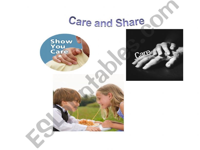 Care and Share powerpoint