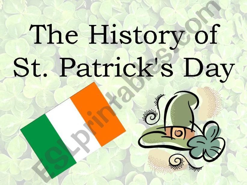 The history of St.Patricks Day