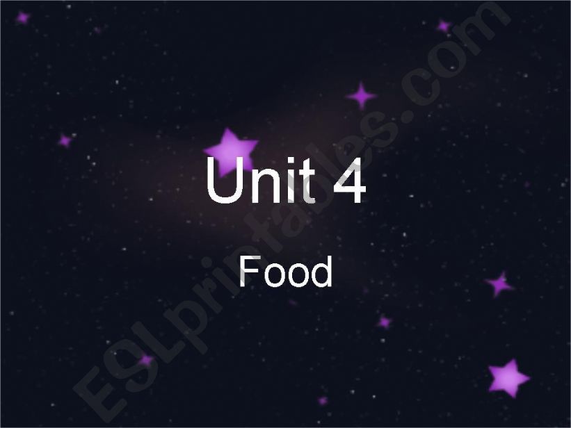 Food powerpoint