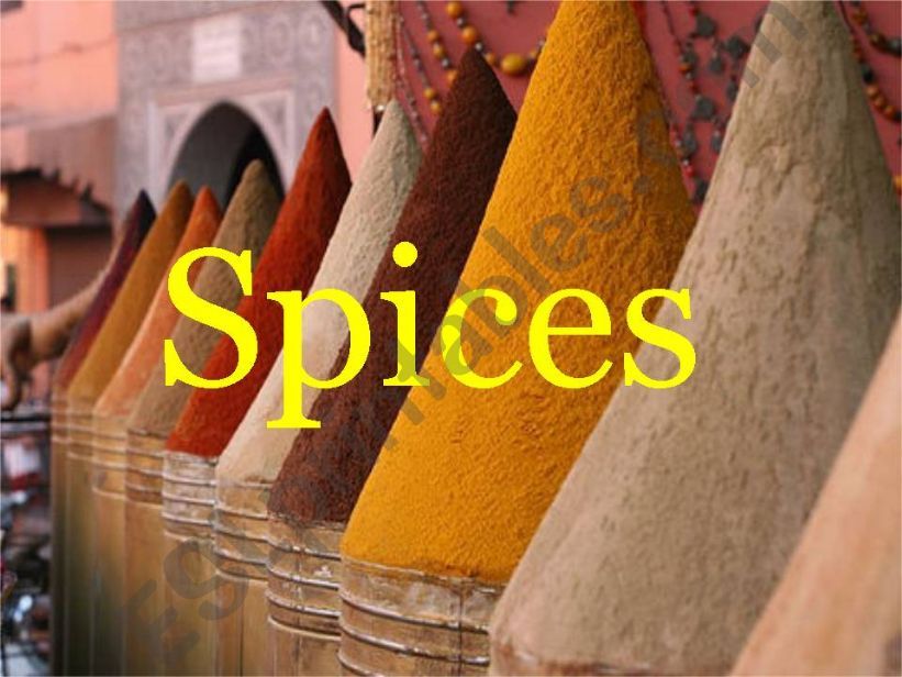 Spices - part2 powerpoint