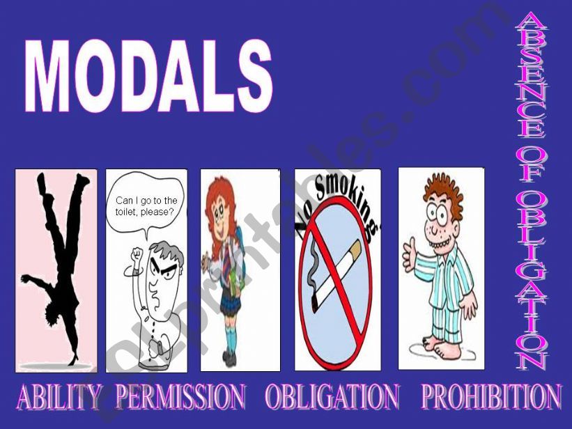 Modals powerpoint