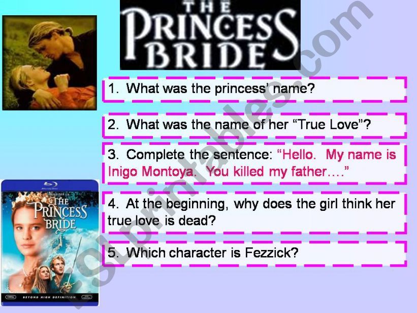 Princess Bride    powerpoint