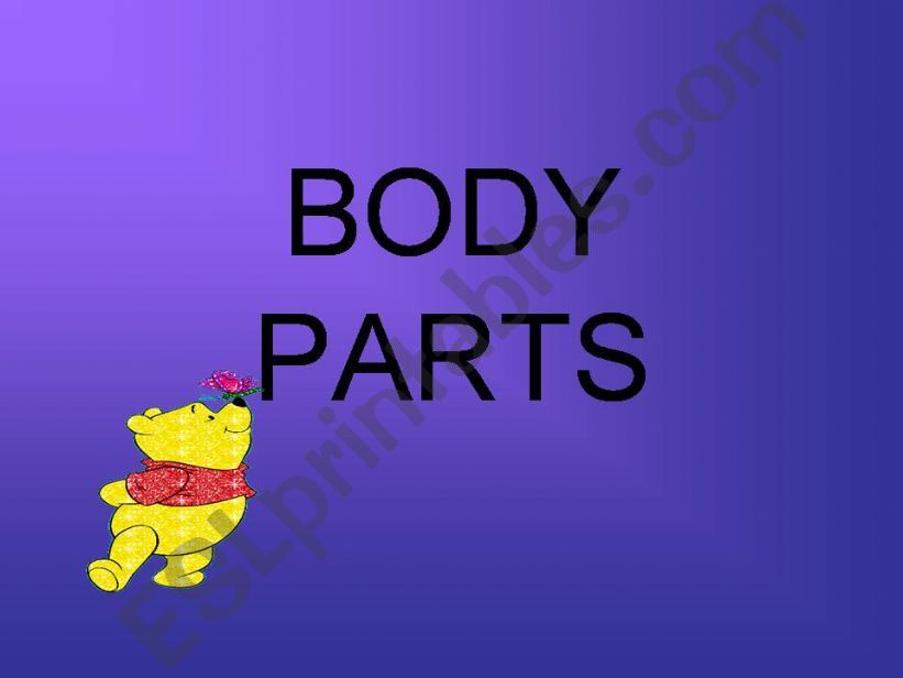 Body Parts powerpoint