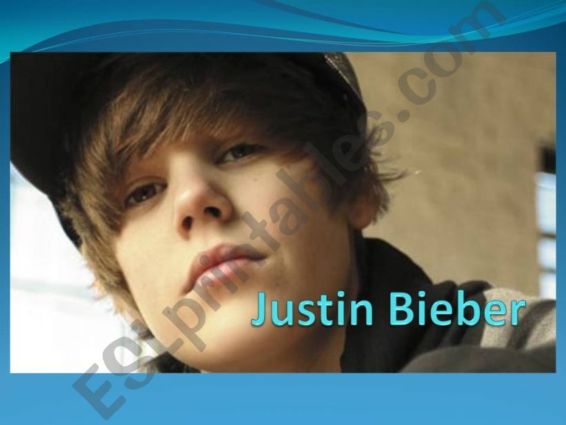 Justin Bieber powerpoint