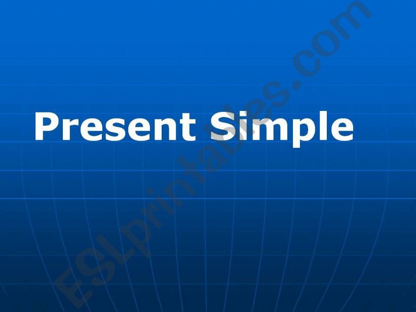 Present Simple - How often do you