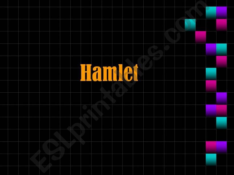 Hamlet - Shakespeare powerpoint