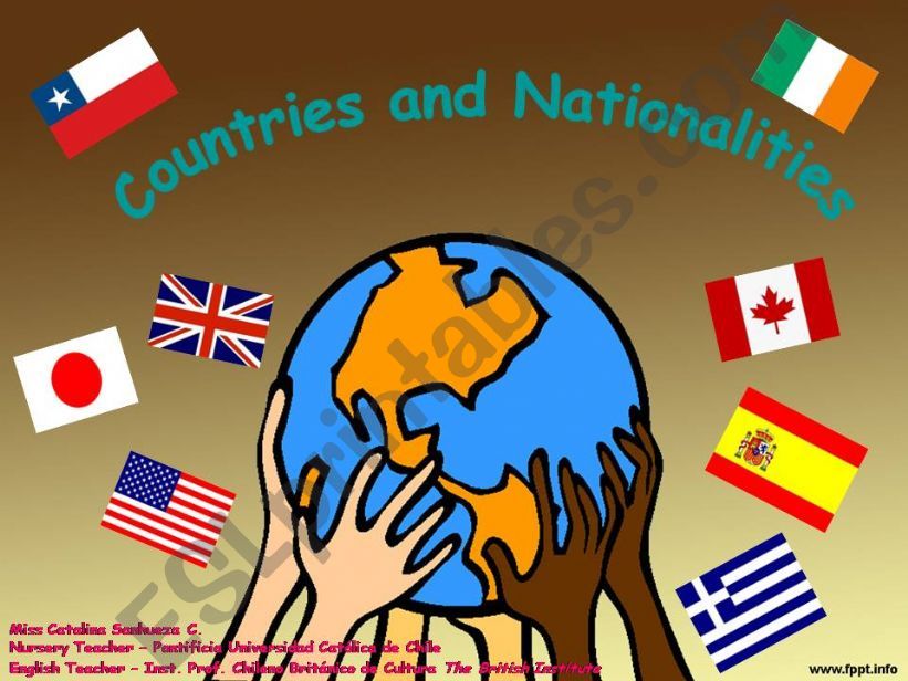 Countries and Nationalities  - Part 1