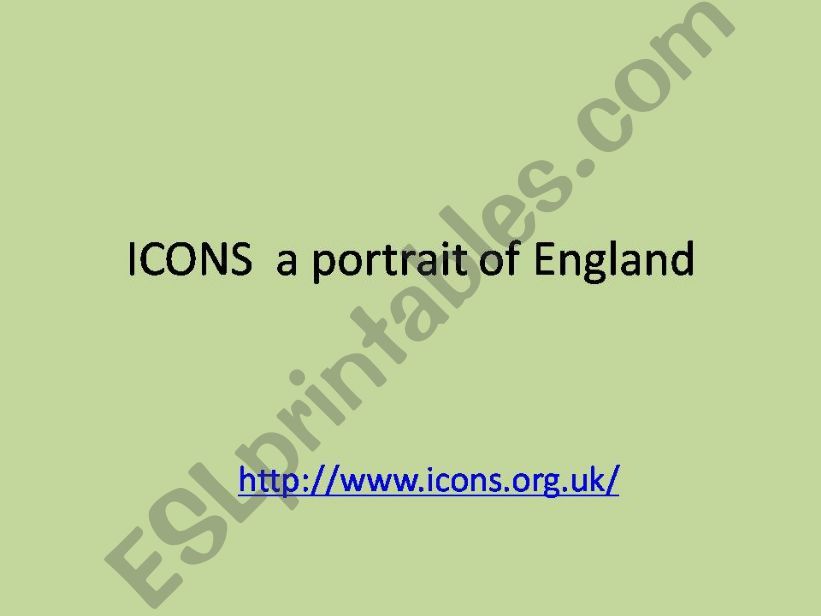 BRITISH ICONS powerpoint