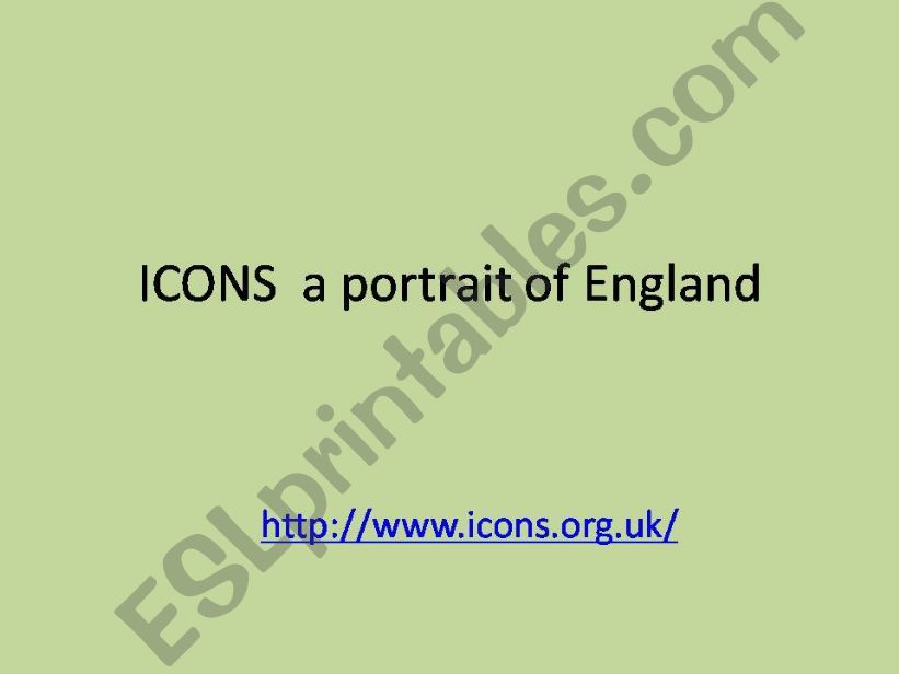 BRITISH ICONS powerpoint