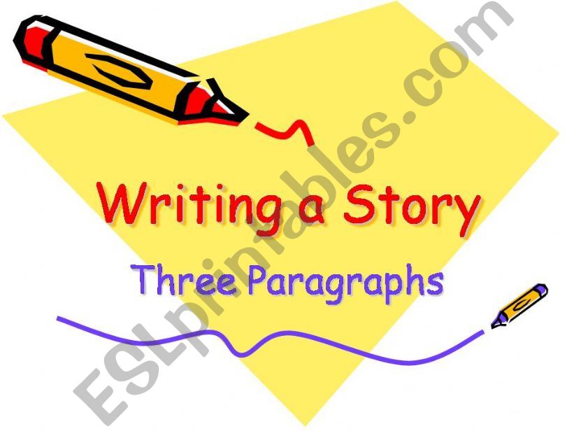 Writing a Story powerpoint