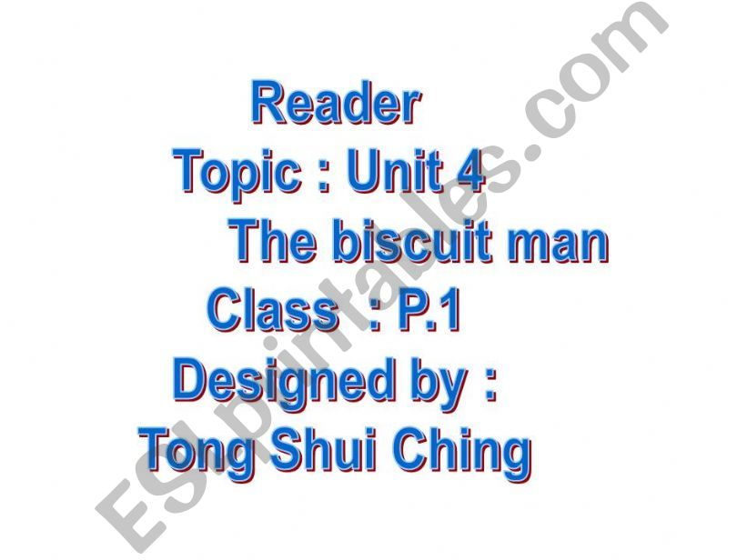 biscuit man powerpoint