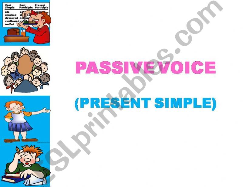 The passive voice - step by step