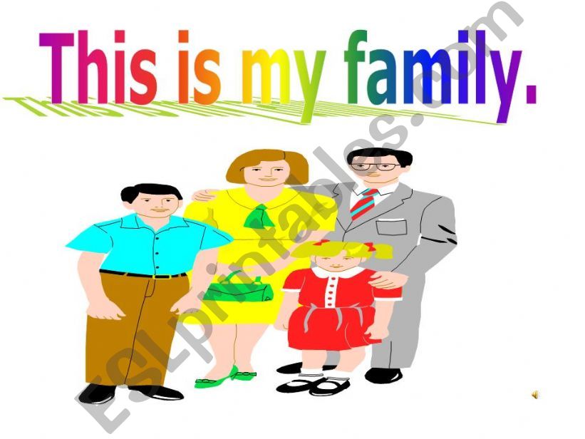 My family powerpoint