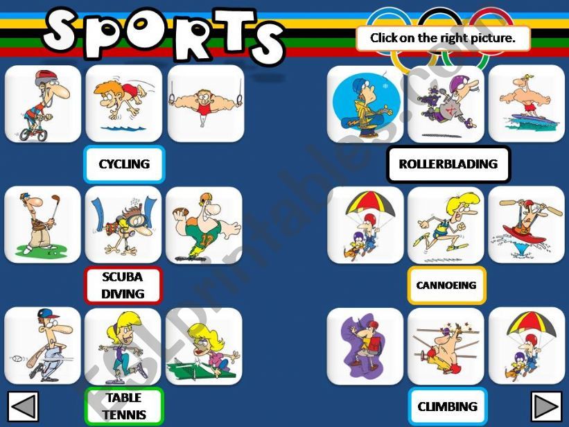 Sports (2/2) powerpoint