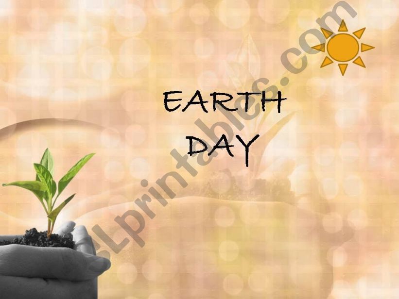 EARTH DAY powerpoint