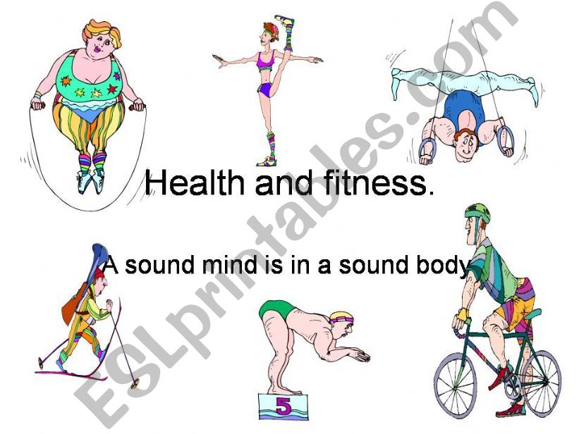 Health and fitness powerpoint