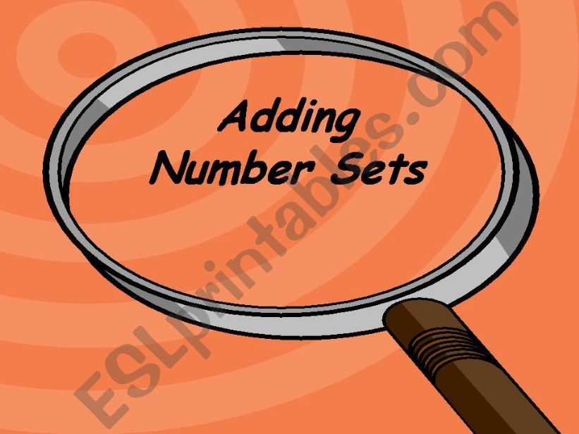 Adding numbers powerpoint