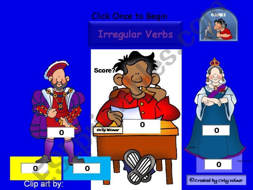 Past Simple Irregular Verbs-Challenging Game