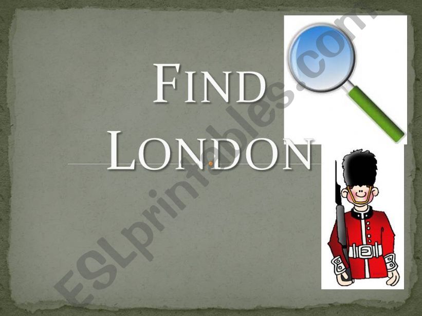 Find London powerpoint