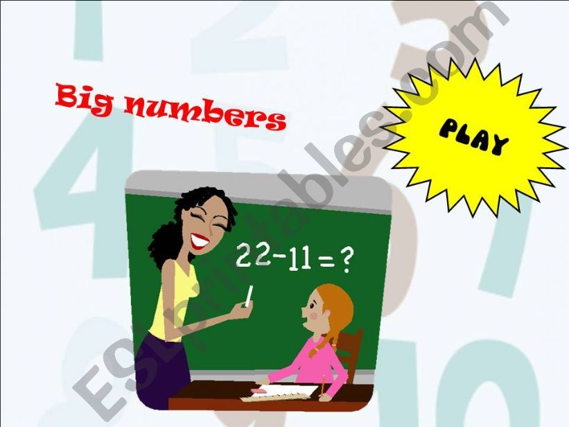 Big numbers_game powerpoint