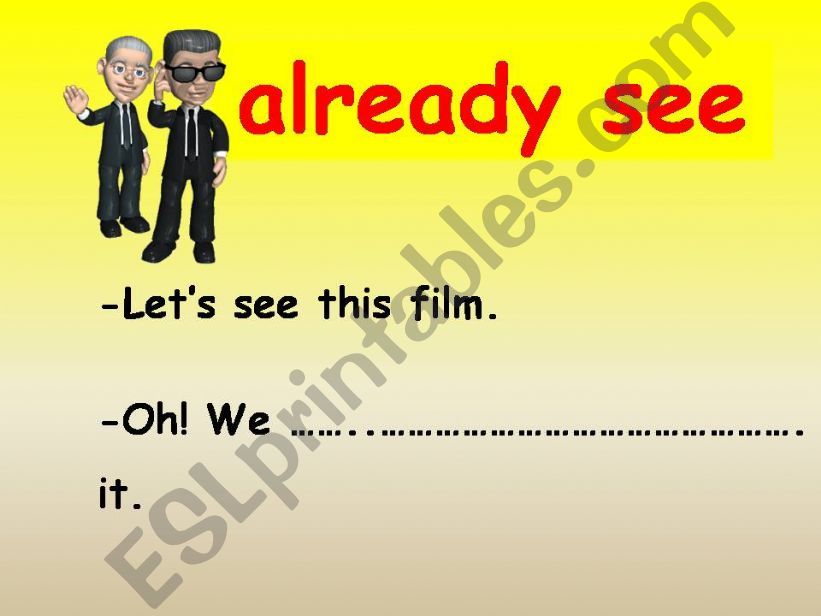 The Present Perfect Tense (full of ANIMATED GRAPHICS) # 3