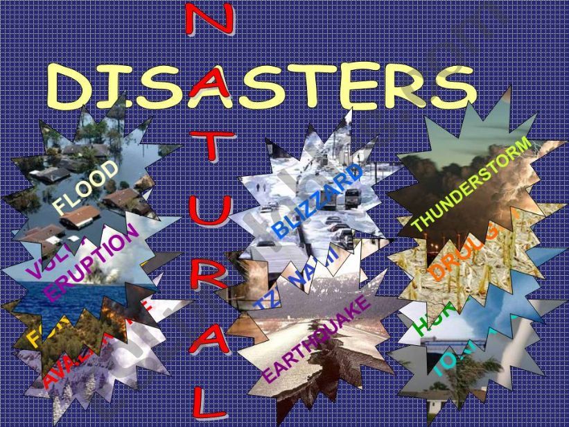 Natural Disasters powerpoint