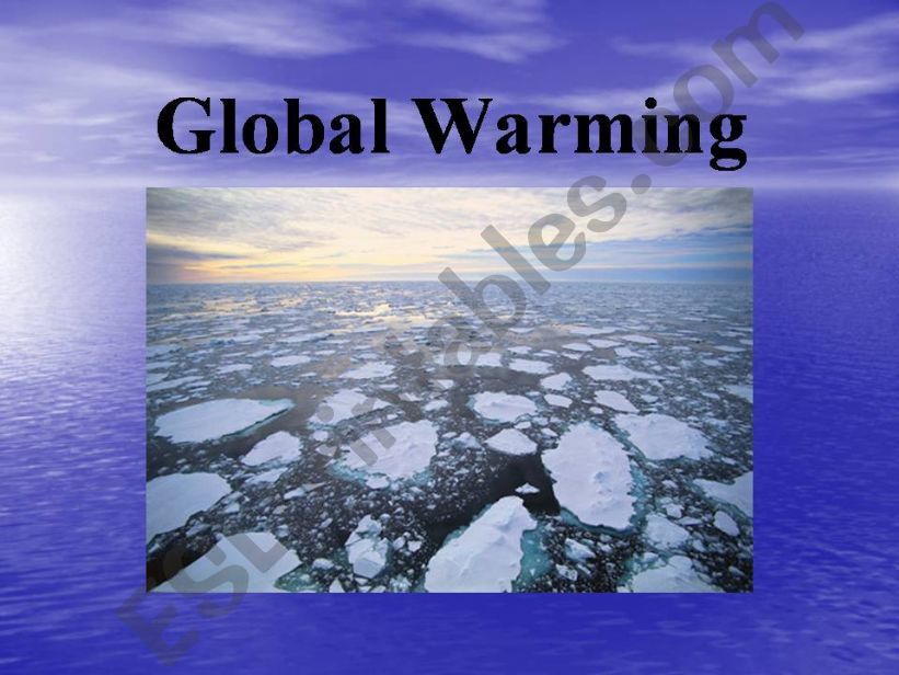 Global Warming powerpoint