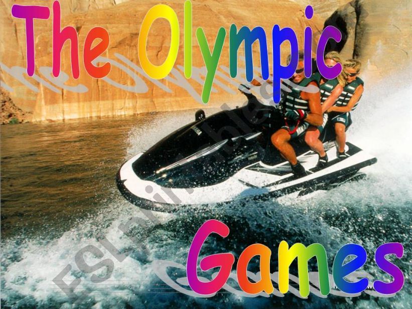 Esl English Powerpoints The Olympic Games