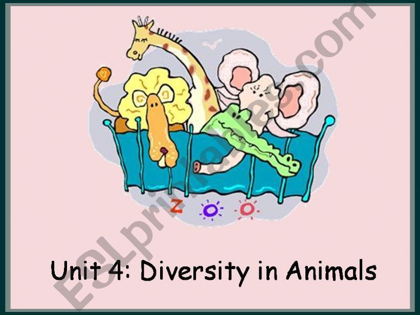 Diversity in Animals powerpoint