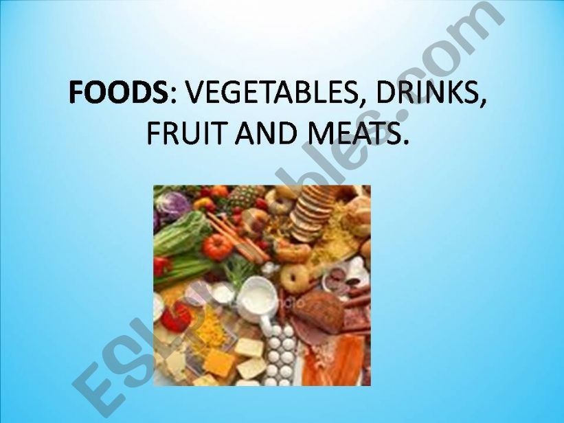 Foods powerpoint