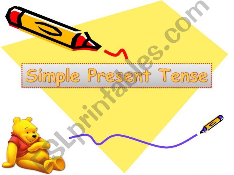 Simple Present Tense  powerpoint