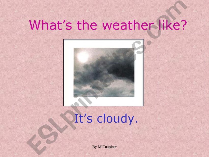 weather powerpoint