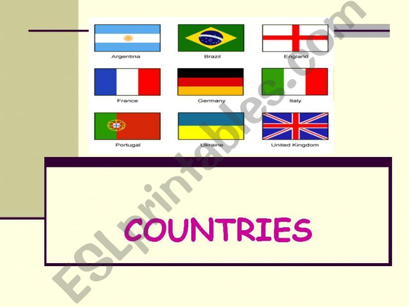 countries powerpoint