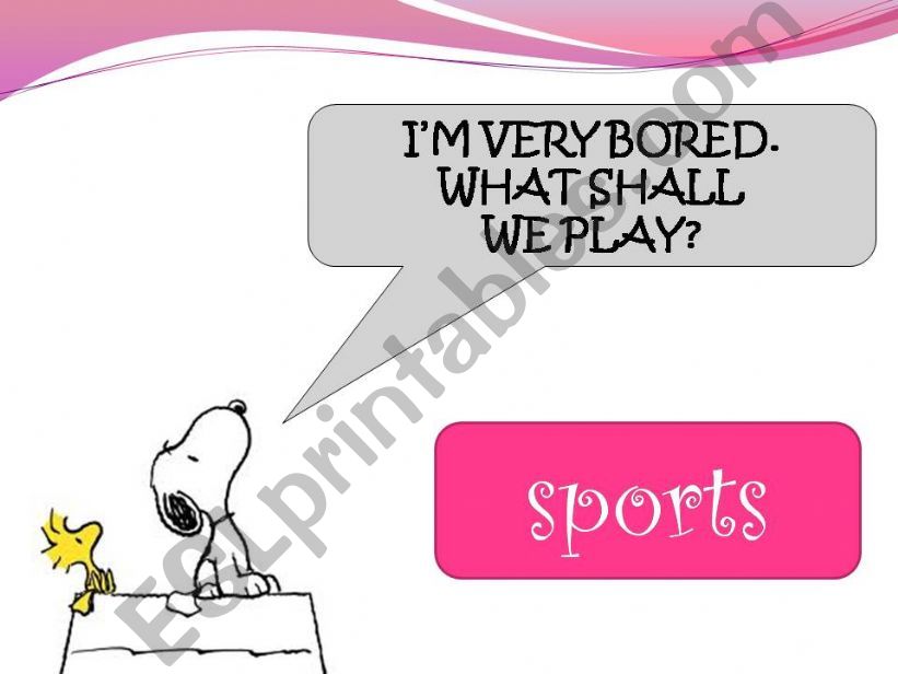 sports with snoopy powerpoint
