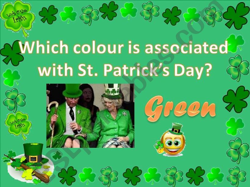 St. Patricks Day quiz 3-3 13March2011