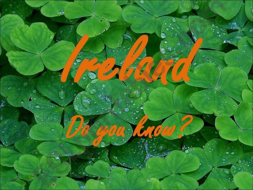 Ireland-Do you know? powerpoint