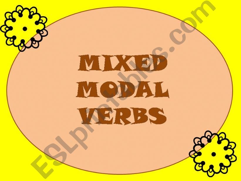 MIXED MODALS powerpoint