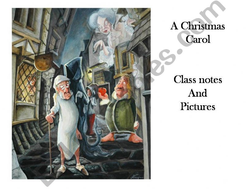 A Christmas Carol - Learn the past simple