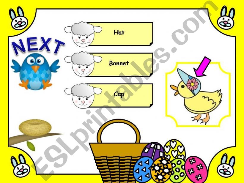 EASTER EGG HUNT (2 of 2) powerpoint