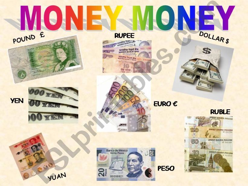 MONEY MONEY powerpoint