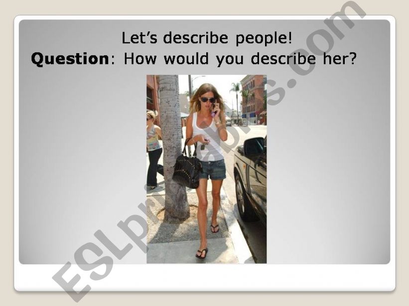 Describing People 2-2 powerpoint